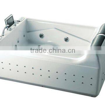 massage acryl bathtub, indoor air bubble jets nozzle bathtub(SPA-057)