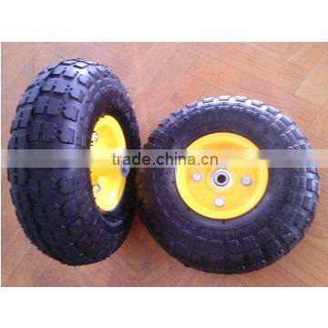 small lawn mower wheels and tires 4.10/3.50-4