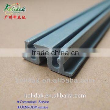 W shape Hard TPV/TPU plastic profile extrusion