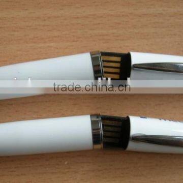 Promotion Gift Cute Usb Memory ,customized Pen Shape Usb Flash Drive With Full Capacity 128MB to 64GB