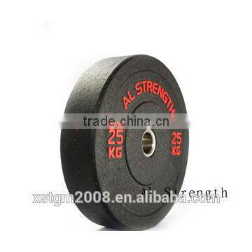 crumb training weight lifting black and color logo bumper plates