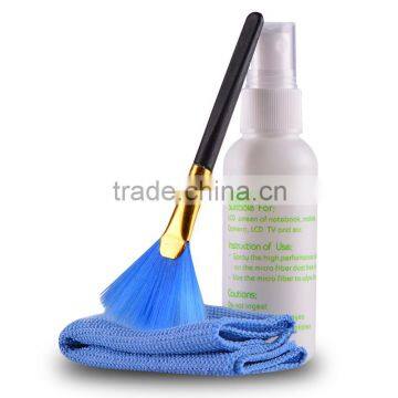 opula 3 in 1 factory price screen repair cleaning spray cleaner kit for laptop,lcd,tv,mobile phone,computer,camera