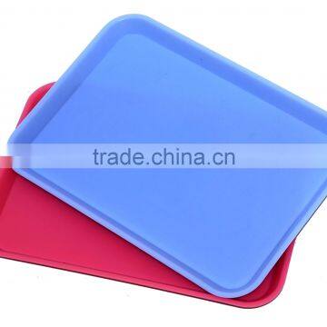 custom design flat acrylic serving tray