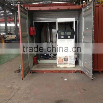 high quality mobile containerized petrol/diesel station designed for African markets