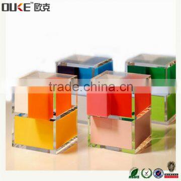 high quality fancy colored small acrylic organizer for sale