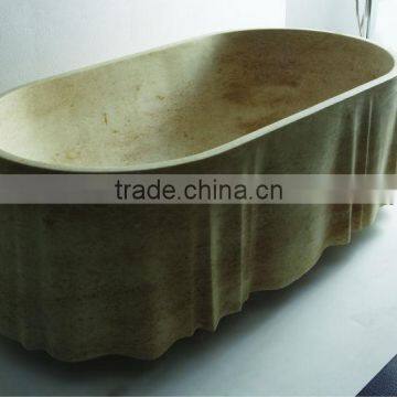 Best sell bathroom bathtubs made from nature marble stone bowl bathtub/stone bathtub/ stone carved bathtub