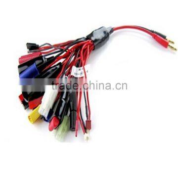19 in 1 Lipo Battery Power Charging Charge Adapter With Multi Plug Futaba tx / Spektrum / Anderson Power Poles / Tamiya Plug photo-2