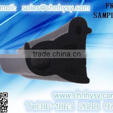 Supply single side adhesive EPDM extrusion rubber seal strip