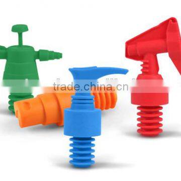 New design silicone wine bottle stopper