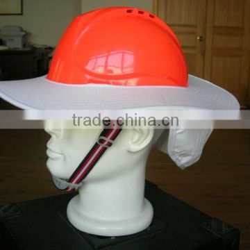 hard hat brim with neck flap - FZ-2