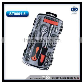 Socket set with 35pcs/Transparent box tool set