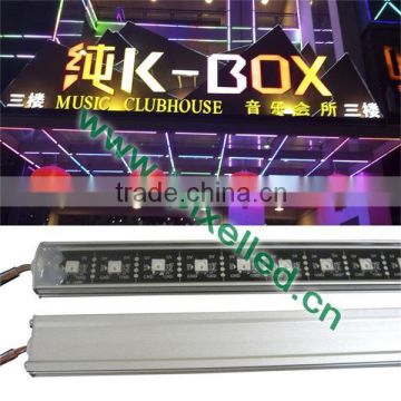 Focus ! Good quality highlight dream color digital led light bar 60leds/m ws2812b ceiling light strip