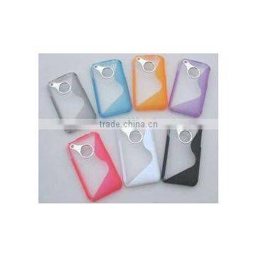 pc+tpu cover for iPone Samsung with ring-pull design
