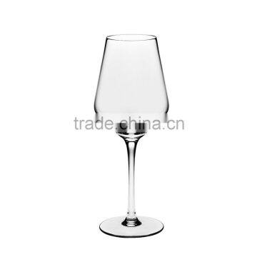 Hot Selling Wholesale Cheap Clear Long Thin Stem Wine Glass