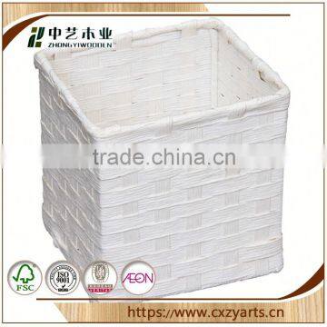 2016 New Design Accept OEM Rustic Hinging Rectangular Wicker Basket no Handles photo-5