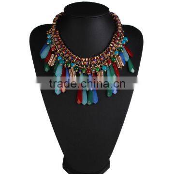 Multicolor turkish jewelry necklace for women