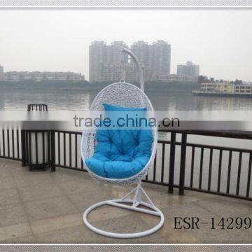 Patio rattan hammock swing chair