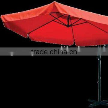 High shielding capacity red folding beach umbrella