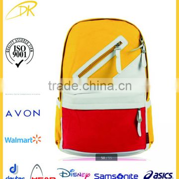 Fashion school bags 2015, wholesale brand canvas export school bags