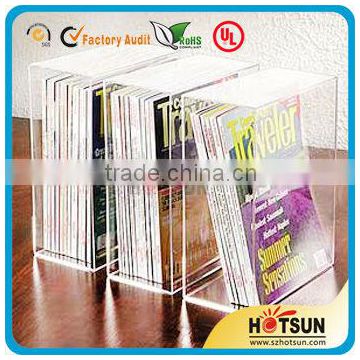 plexiglass tabletop book holder