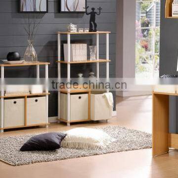 PB/MDF And Steel Shelf With Three-layer