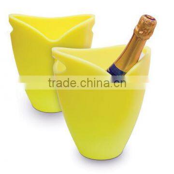 New Food Grade Plastic Wine Beer Bucket With Two Handles