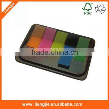 Plastic Label sticker , neon PET sticky index, color coated sheet