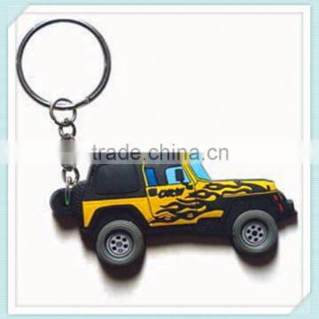 3d rubber mold key chain car