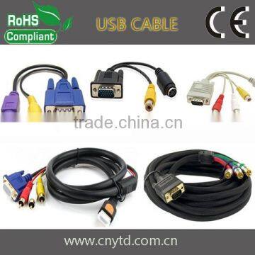 Good quality 3 rca usb cable