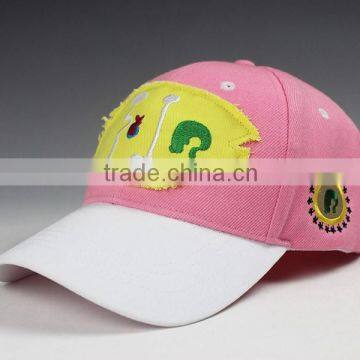 custom 100% cotton baseball hats from china