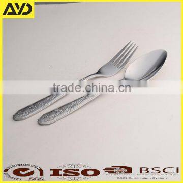 Stainless Steel Cutlery Set With Traditional Style