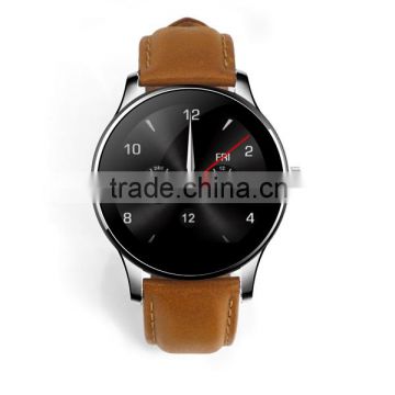 Wholesale K88h Smart Bluetooth Watch Round IPS OLED Heart Rate Timer Watch for IOS and Android Phone