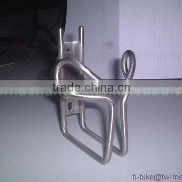 Titanium Bike Bottle Cage China Made Ti Bicycle Water Holder / Carrier Durable Titanium Bottle Rack/Cage