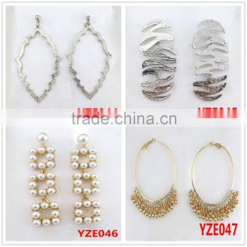 2015 High Quality Double Star Design Earring photo-5