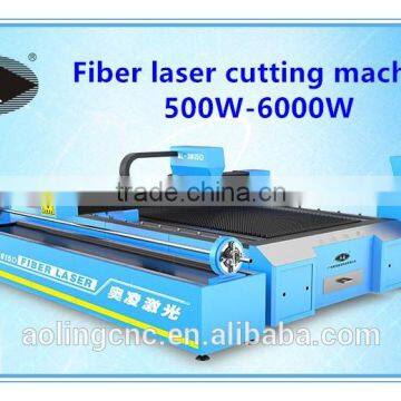 Metal sheet and pipe fiber laser cutting machine 3015 come with 500W-6000W fiber laser generator