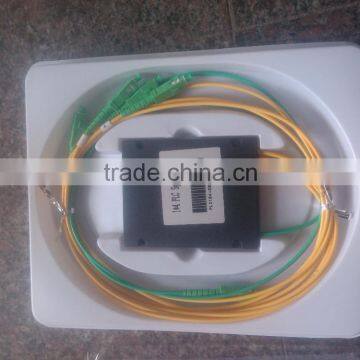 Fiber optical Cassette- type PLC coupler/ABS box PLC splitter with /without connectors