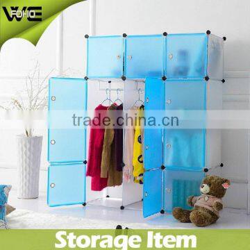 Portable Waterproof Transparency Furniture Closet,Kids Plastic Wardrobe Closet