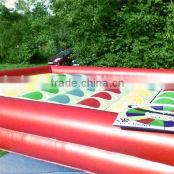 Hola giant twister game/inflatable twister game/inflatable twister