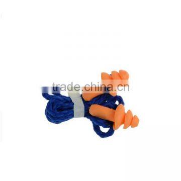 CE Standard Silicone String Earplugs for Hearing Protection photo-2
