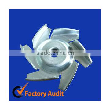 precision stainless steel pump impeller casting and machining