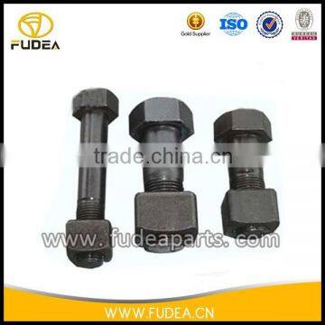 12.9 Grade excavator bulldozer track Bolt and nut dimension M18*1.5*56