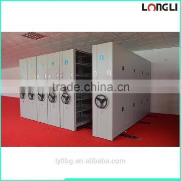 Useful school library Mechanical mass Mobile shelf system Steel archive file cabinet