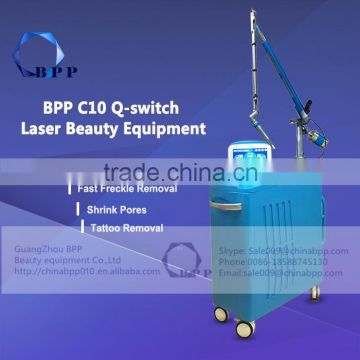 Picosecond Q-Switch ND Yag Laser Q Switch Laser Tattoo Removal Machine Tattoo Removal Beauty Machine 1500mj