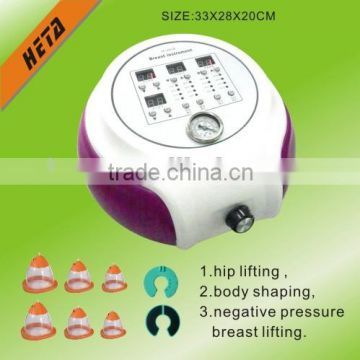 H-2018 Hot sale breast enlargement machine/breast enlargement pump nipple sucking machine/breast enhancement machine