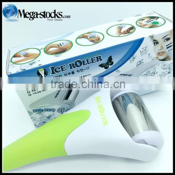 Ice Roller Massage Roller Wrinkle Face Massager Beauty Massager Professional for Face and Body Massager White