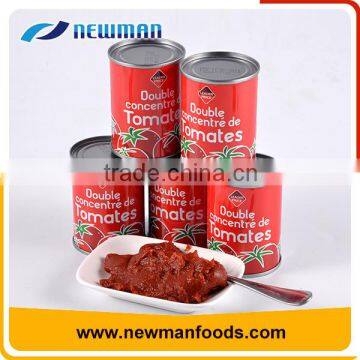 Top grade canned ripe tomato paste china professional tomato sauce brand