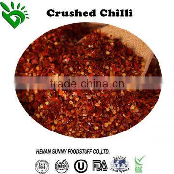 2014 New Crop Red Crushed Chilli with Factory Supplying