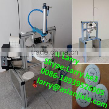 soap plaeat wrapper machine/ellipse soap packing machine/round soap packing machine