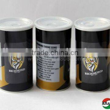 rolled PVC tube container for gift packaging