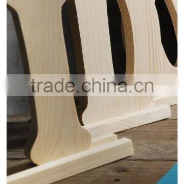 Customized Wood Letters "I DO" for Wedding Decoration photo-2